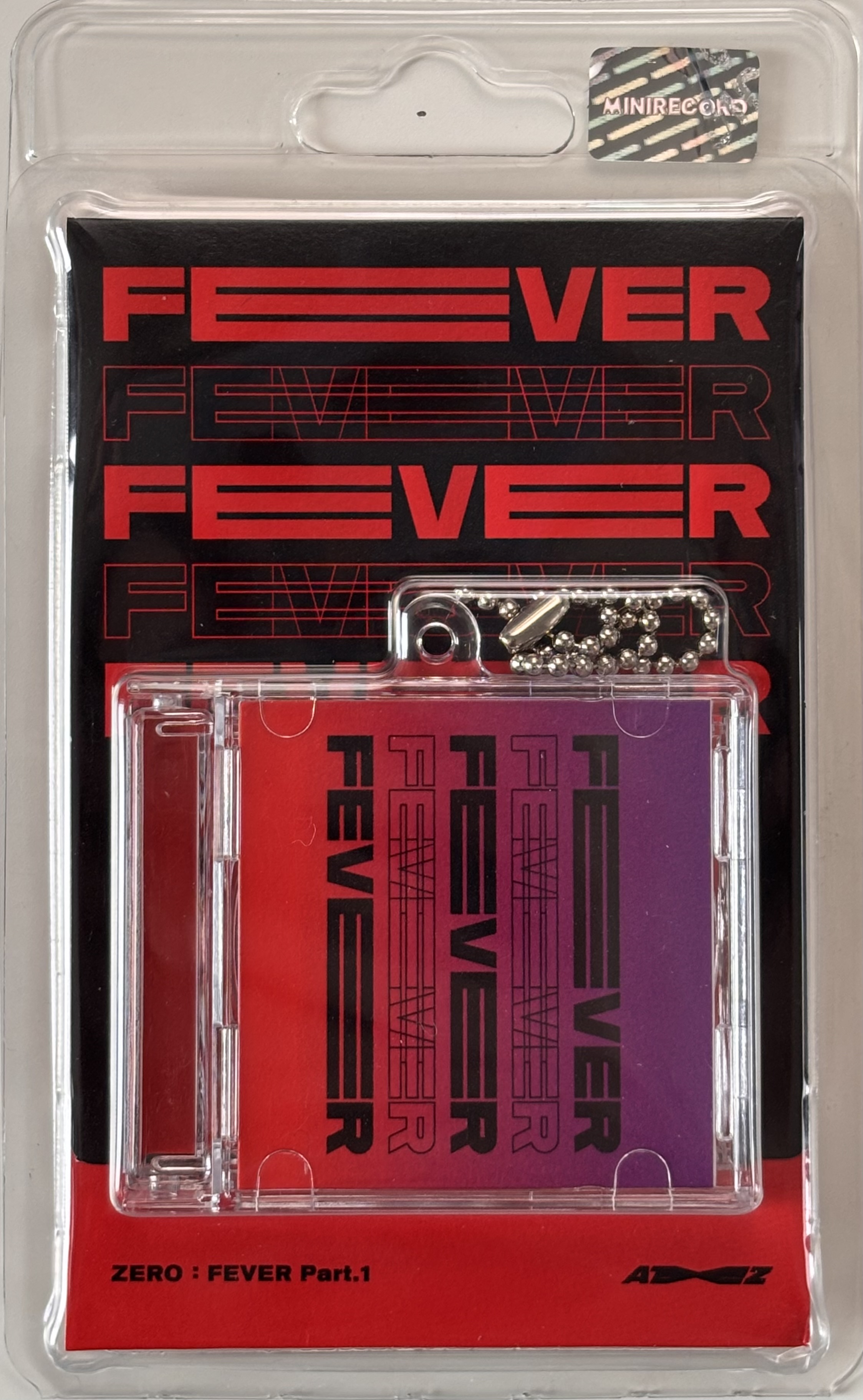 ZERO : FEVER Part.1 - Minirecored Platform Keychain - Diary Version