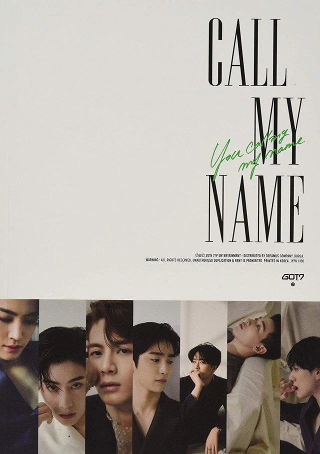 GOT7 "Call My Name" Version D - Album Version