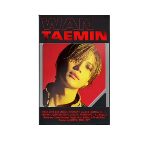 Taemin "WANT - The 2nd Mini Album" Kihno MORE Version - Album Version