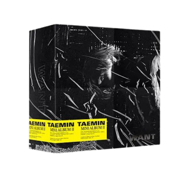 Taemin "WANT - The 2nd Mini Album" Kit Version - Album Version