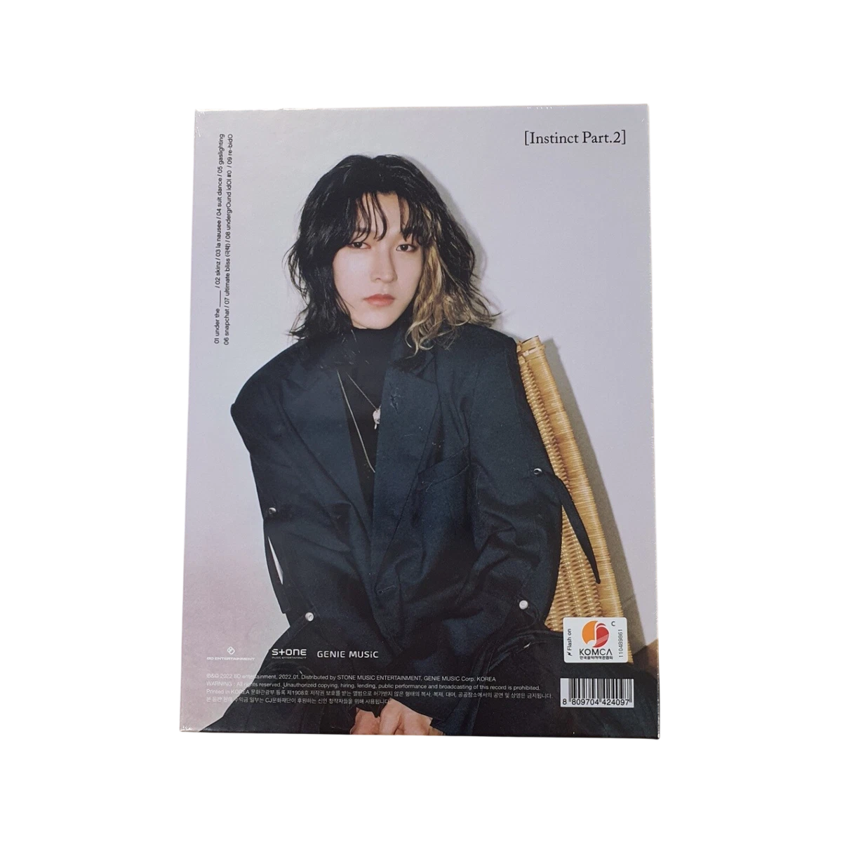 Instinct Part. 2 - Junji version (back cover)