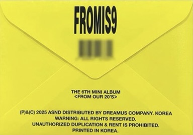 fromis_9 "From Our 20s" Postcard (QR) Version - From - Album Version