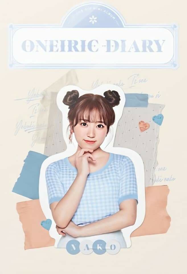 IZ*ONE "Oneiric Diary" Diary Version - Nako - Album Version