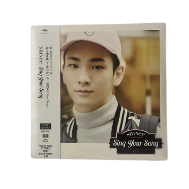 SHINee "Sing Your Song" FC Edition - Key Version - Album Version
