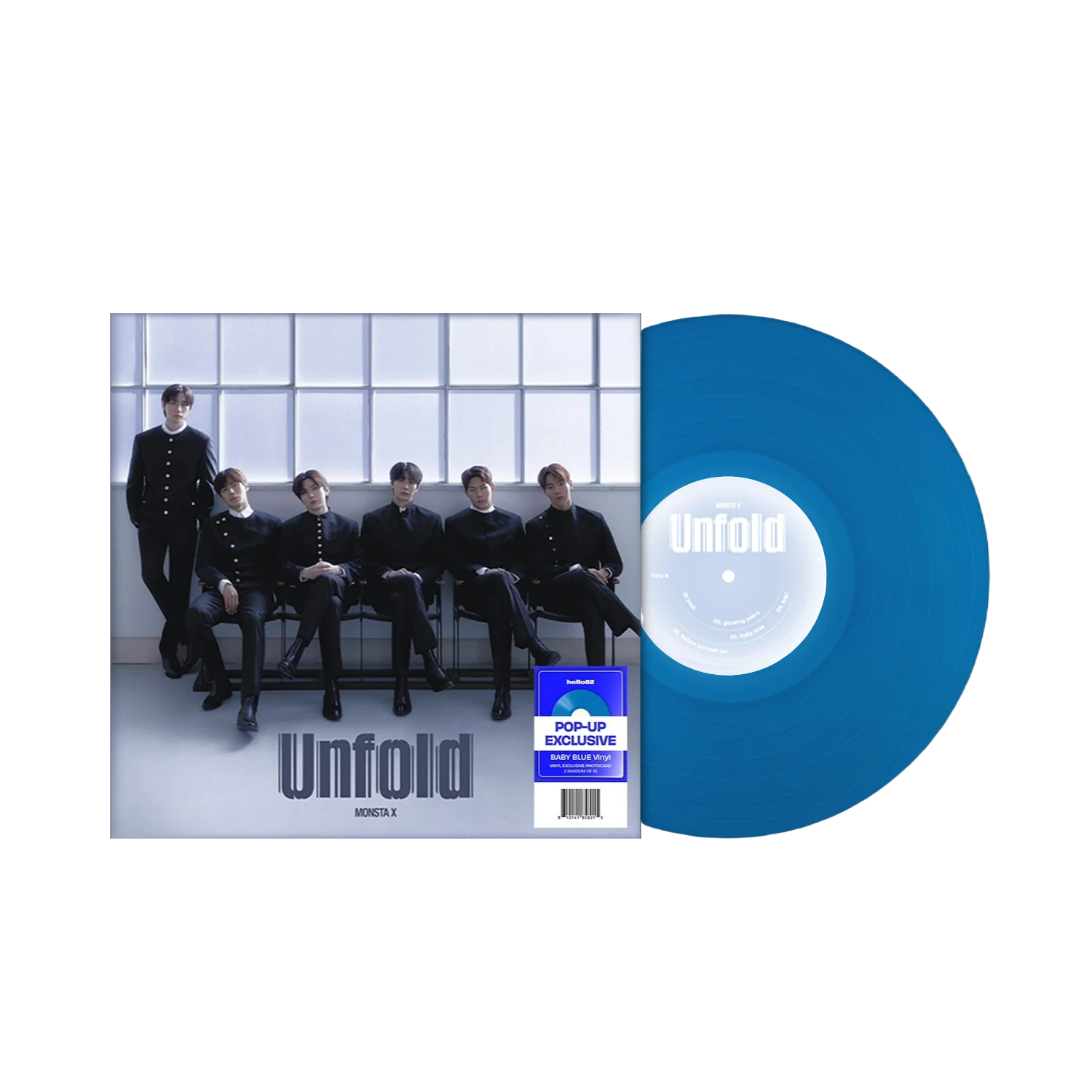 Unfold - Vinyl Version - Hello82 Pop-Up Exclusive (Baby Blue)