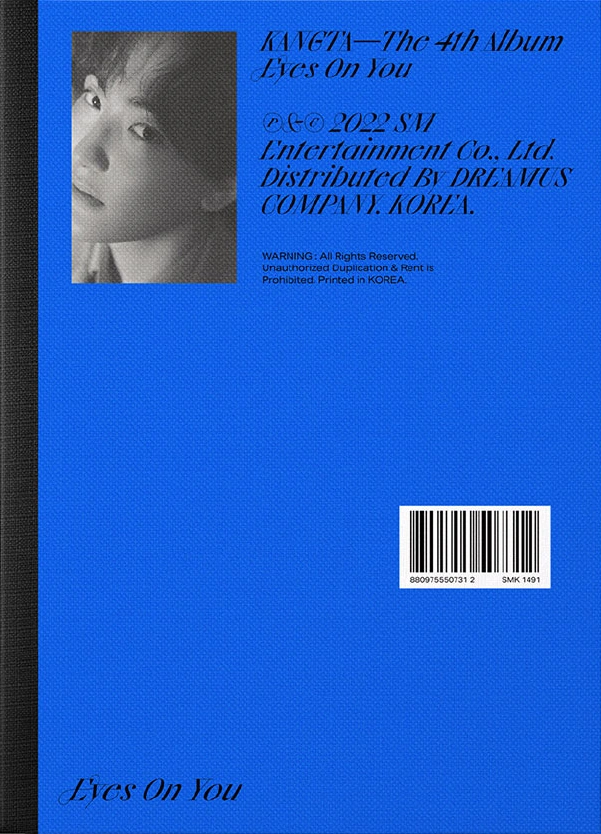 KANGTA "Eyes on You (Kangta)" Photobook Version - Album Version