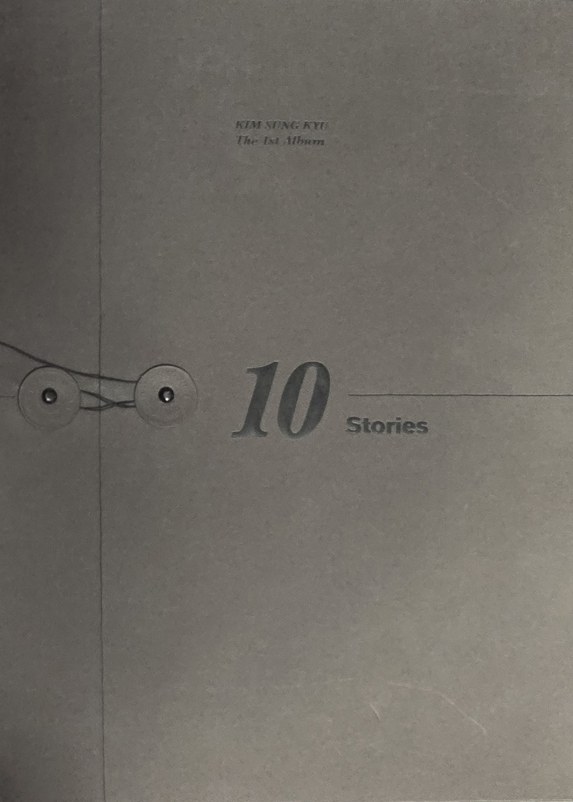 INFINITE "10 Stories (Sungkyu Solo)" Limited - Album Version
