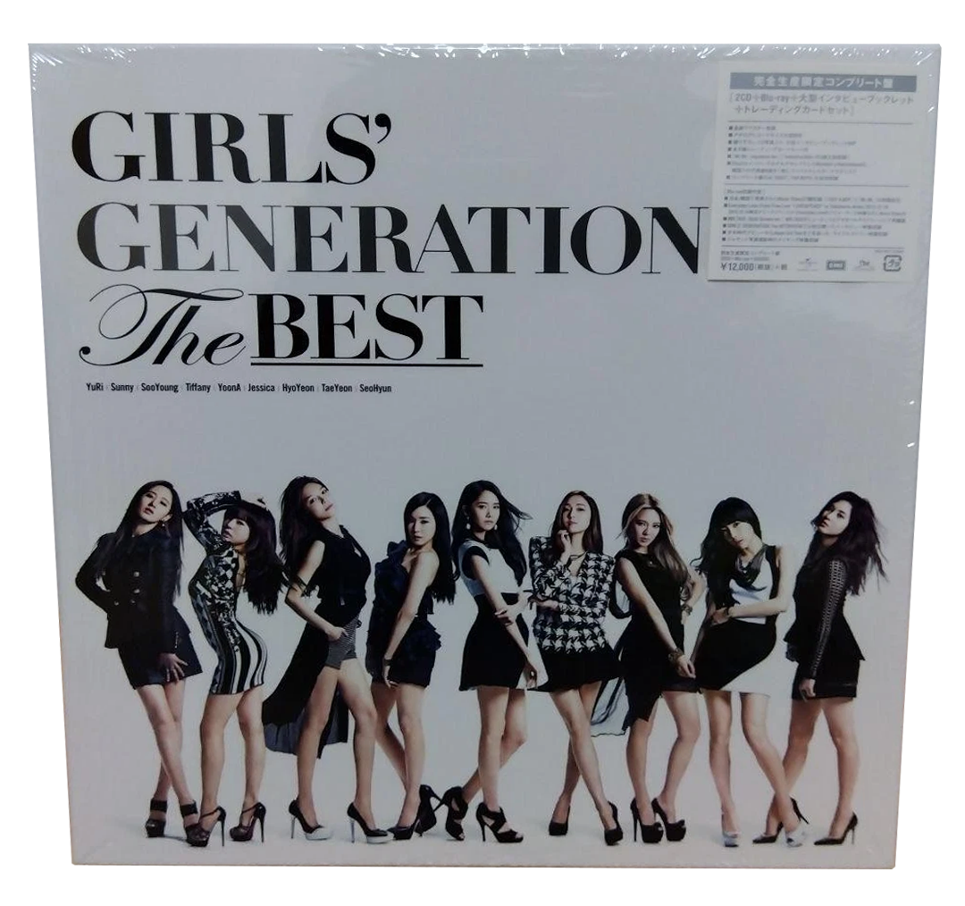 Girls' Generation "The Best" CD + DVD + BLURAY Edition - Album Version