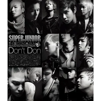 SUPER JUNIOR "Don't Don (Japan Ed.)" CD+DVD Ver. - Album Version