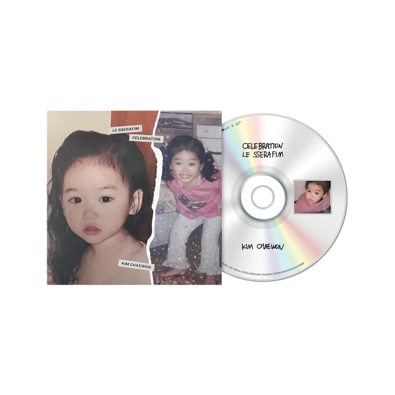 LE SSERAFIM "CELEBRATION" Chaewon CD Single - Album Version