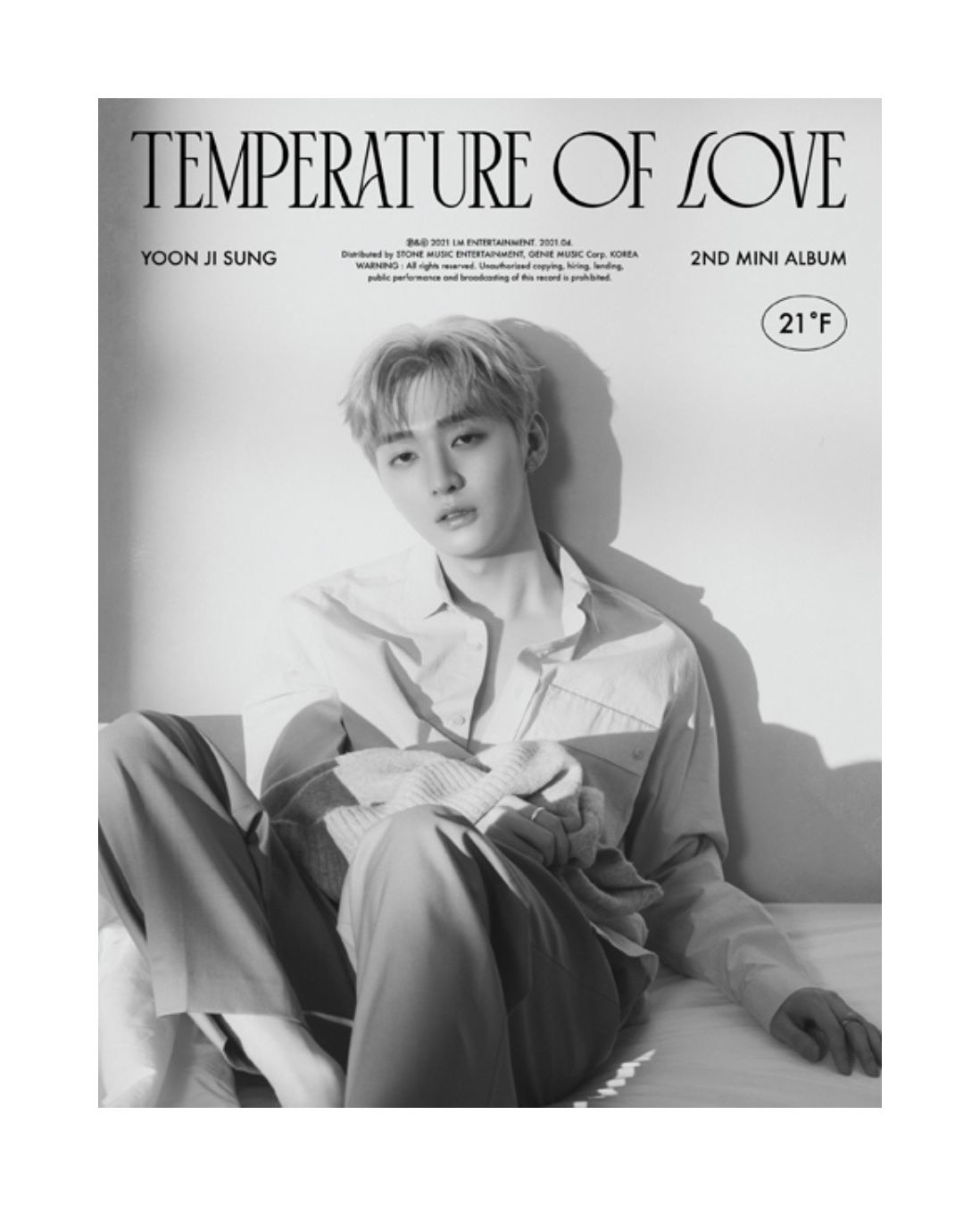 Yoon Jisung "Temperature of Love" 21℉ Version - Album Version