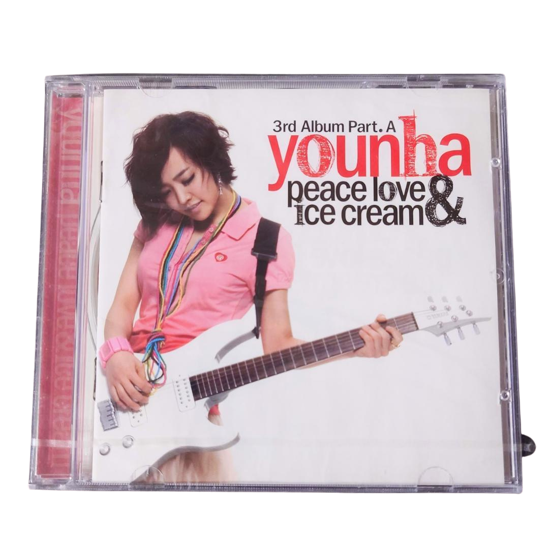 Younha "3rd Album Part A: Peace Love & Ice Cream" Standard Version (Jewel Case) - Album Version