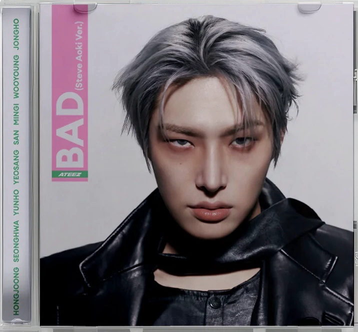 ATEEZ "GOLDEN HOUR : Part.5" Single CD (Steve Aoki Ver.) - Album Version