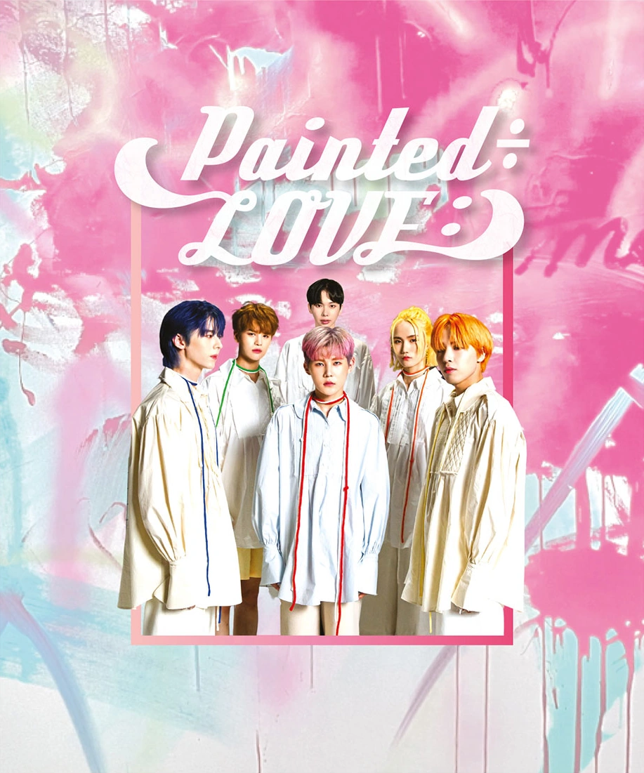 Megamax "Mini Album Vol.1 - Painted÷LOVE:)" pink version - Album Version