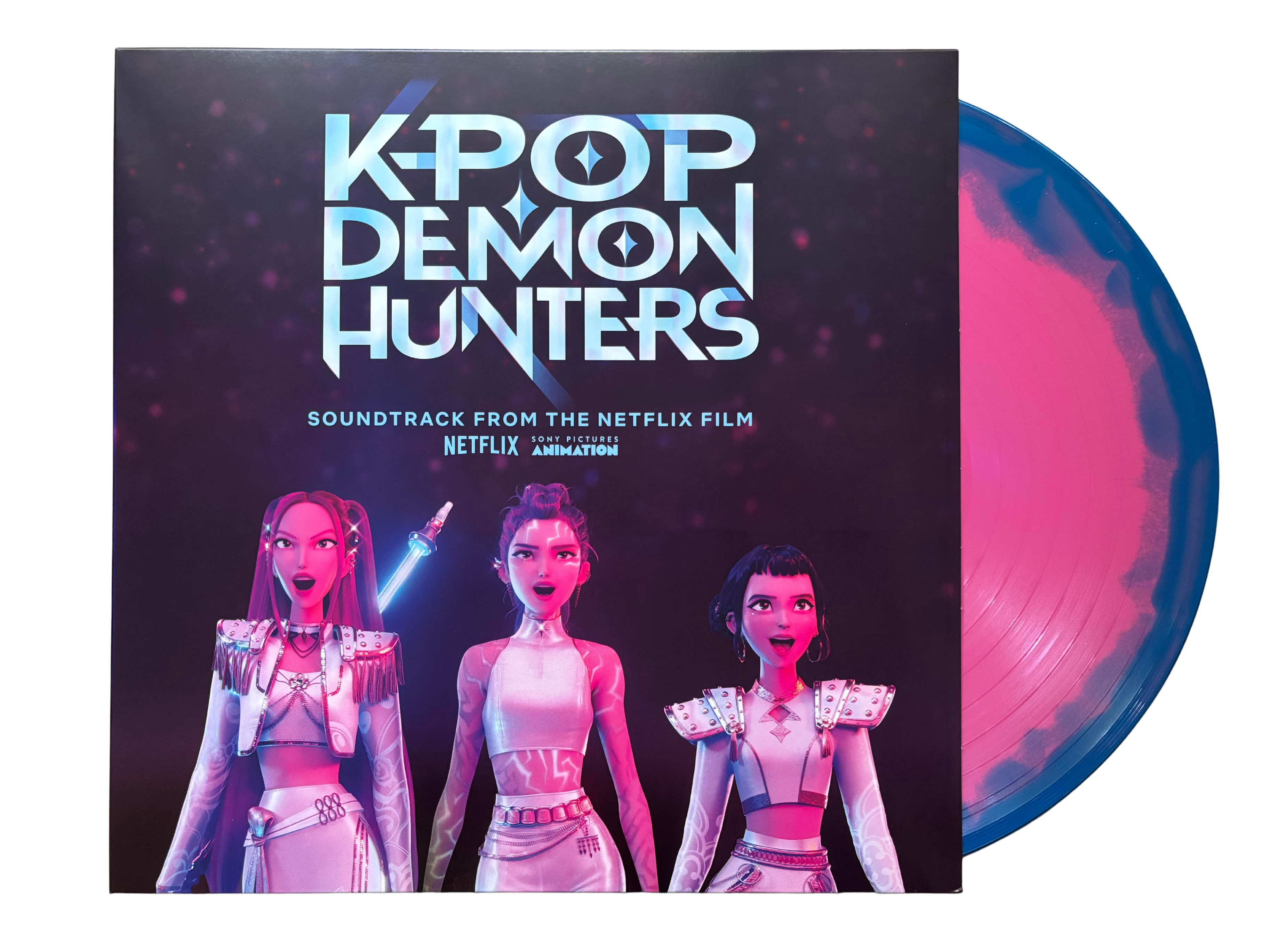 KPop Demon Hunters "KPop Demon Hunters Anniversary Edition" Sodalite Splatter Vinyl - Album Version