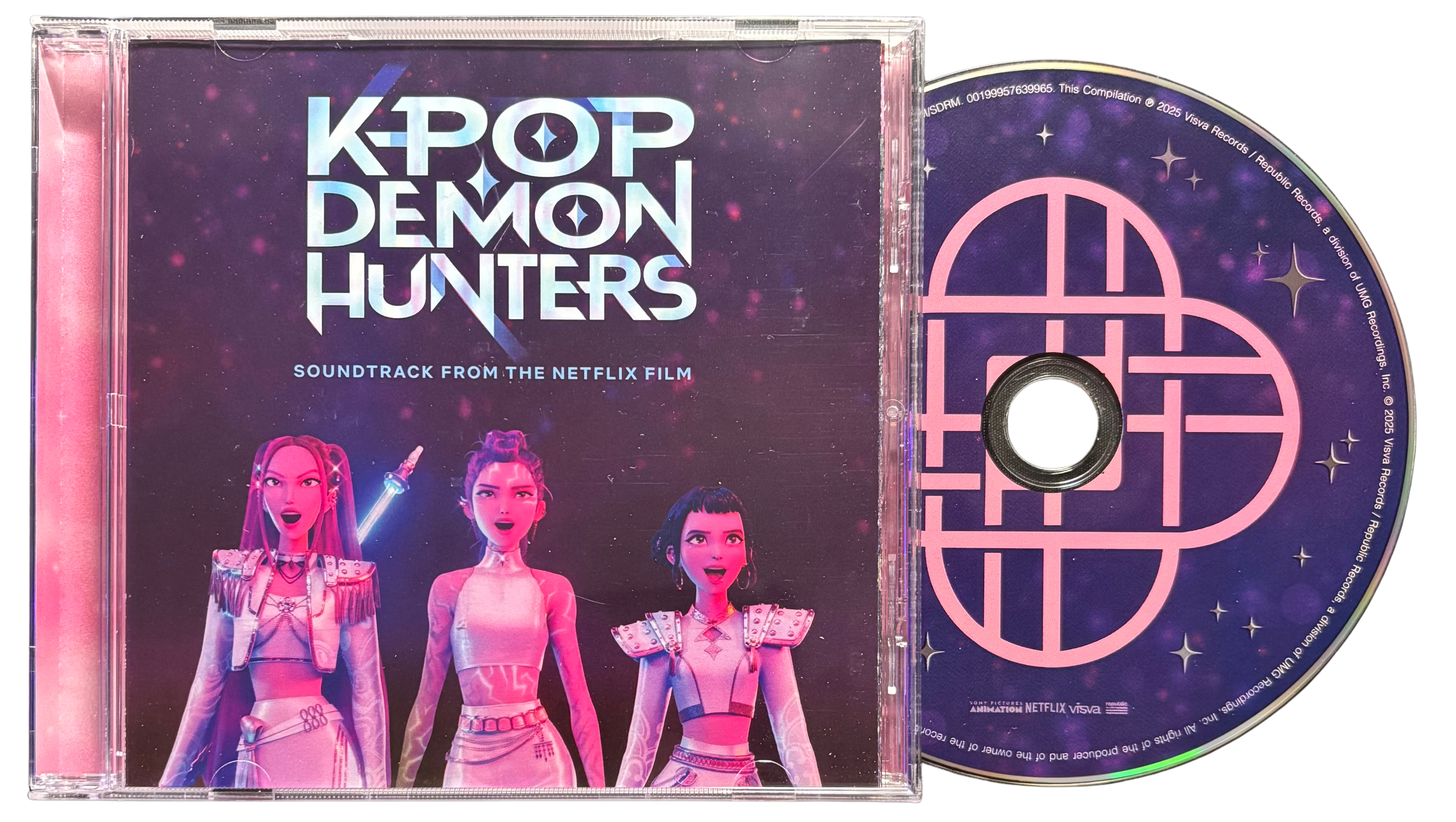 KPop Demon Hunters "KPop Demon Hunters Anniversary Edition" Rough Trade Exclusive CD - Album Version