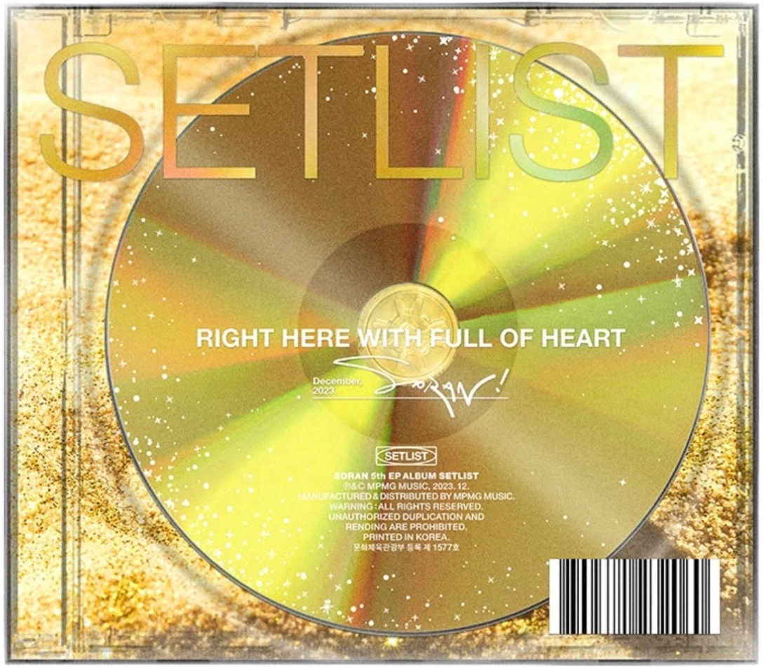 SETLIST - CD Version