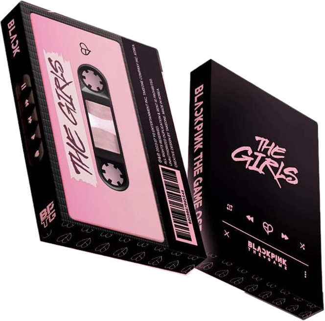 BLACKPINK "THE GIRLS (BLACKPINK THE GAME OST)" Reve Edition Black Version - Album Version