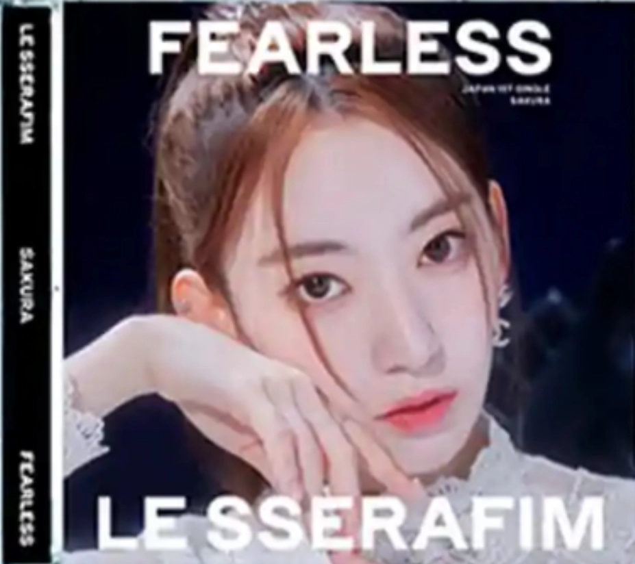FEARLESS (Japanese Ver.) - Sakura Solo Jacket Version