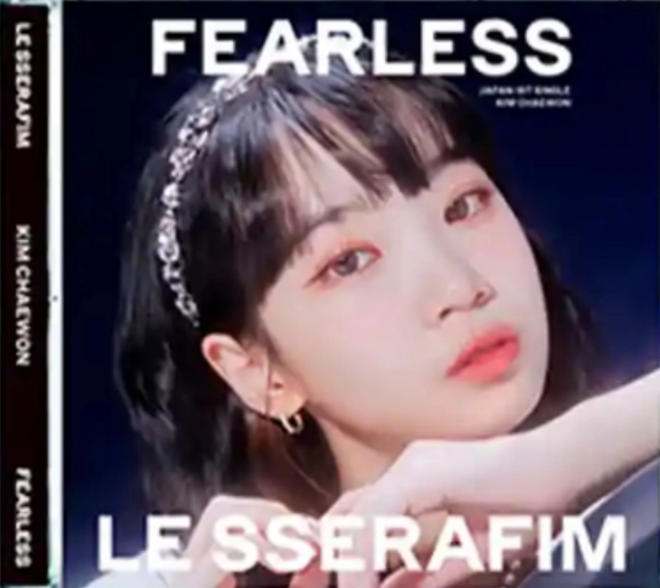 FEARLESS (Japanese Ver.) - Chaewon Solo Jacket Version