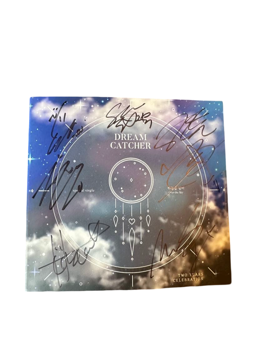 Over the Sky - Promo Signed Album