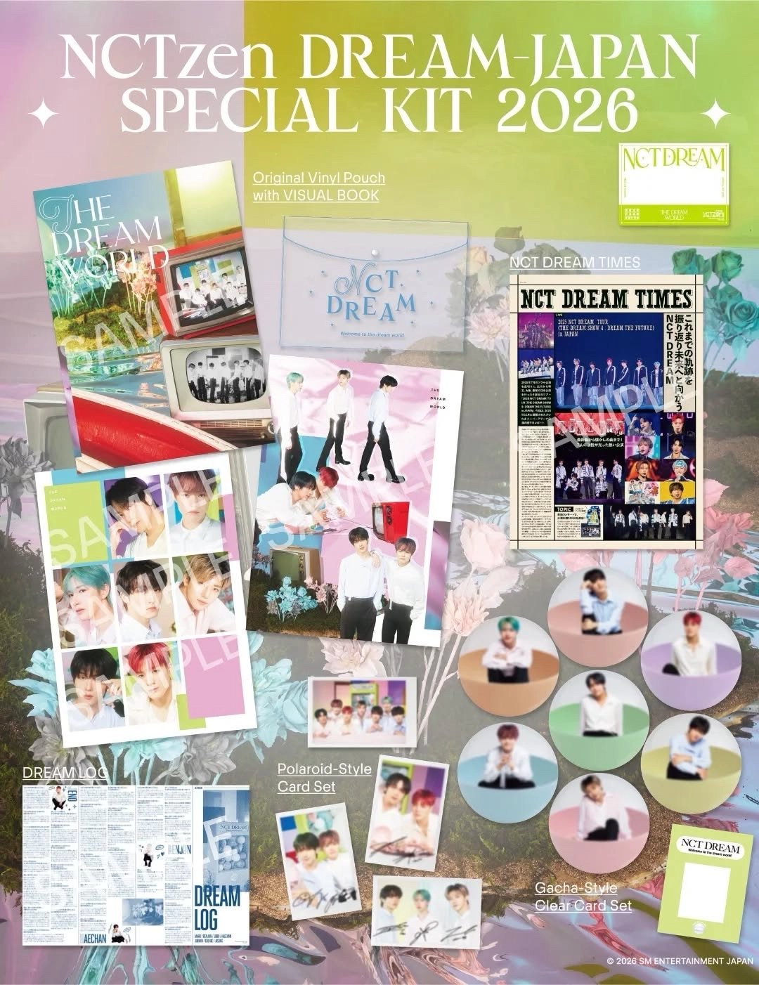 NCTzen DREAM JAPAN SPECIAL KIT 2026: THE DREAM WORLD
