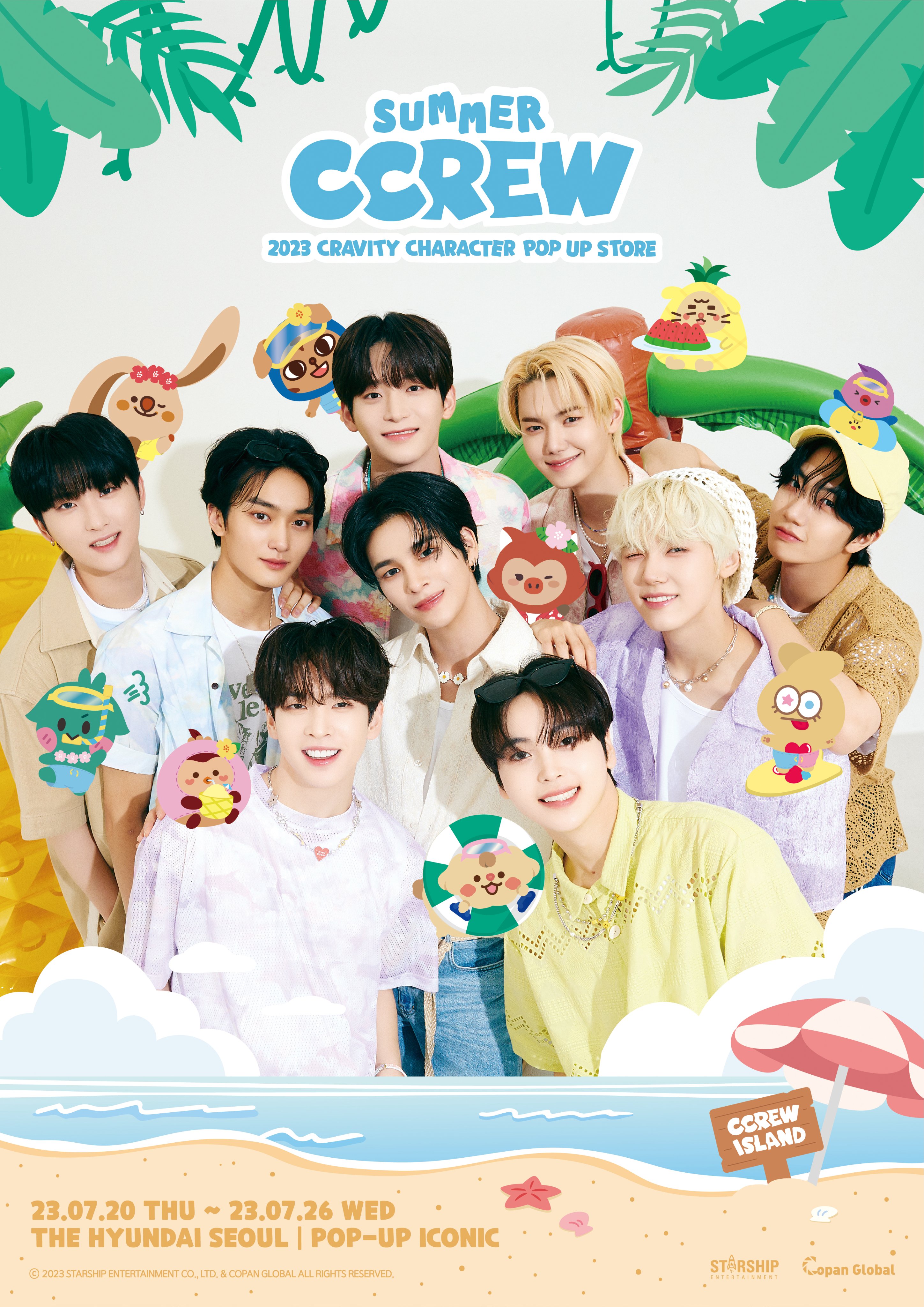 SUMMER CCREW Pop-Up Store