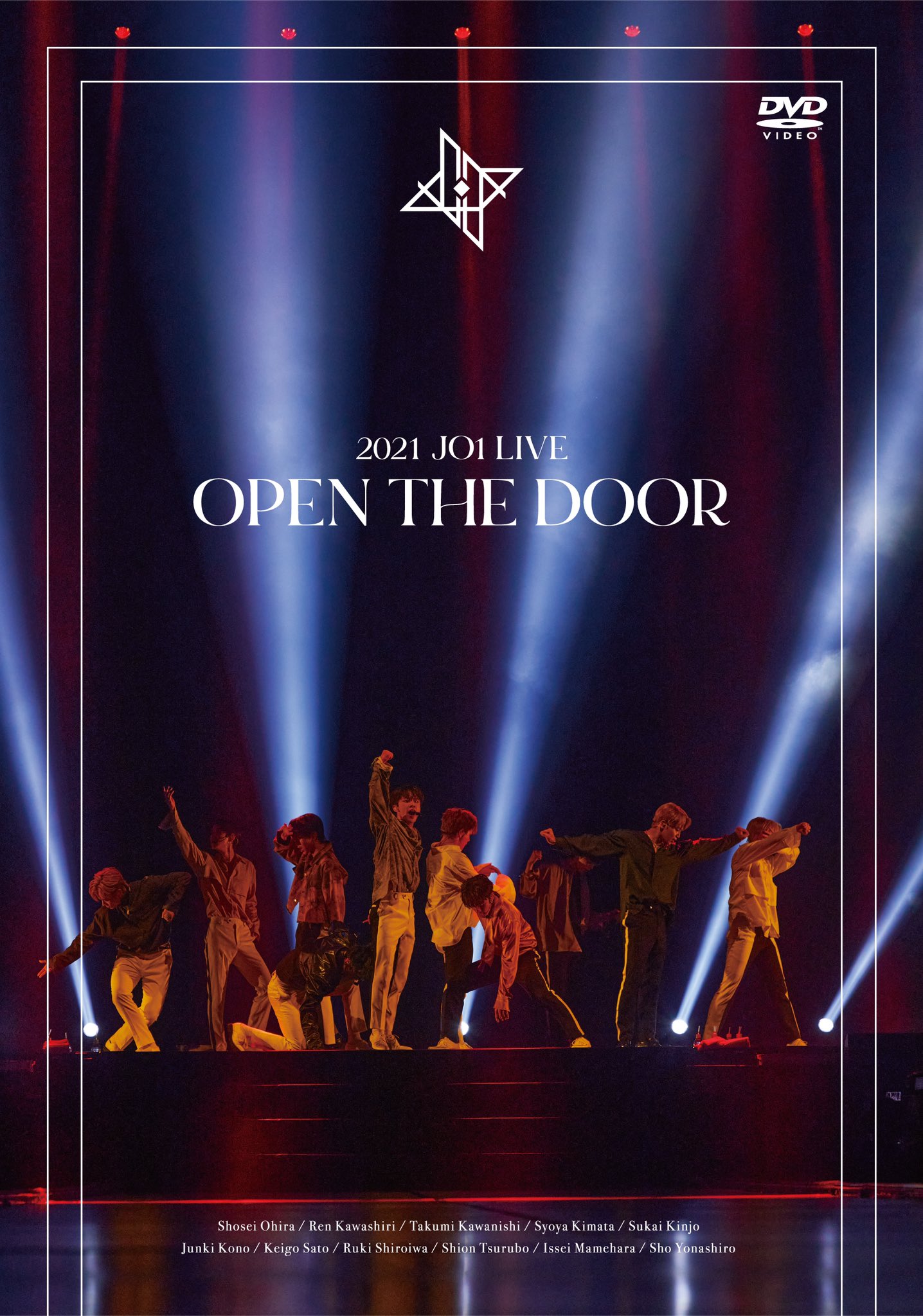 2021 JO1 LIVE  “OPEN THE DOOR” Bluray & DVD 
