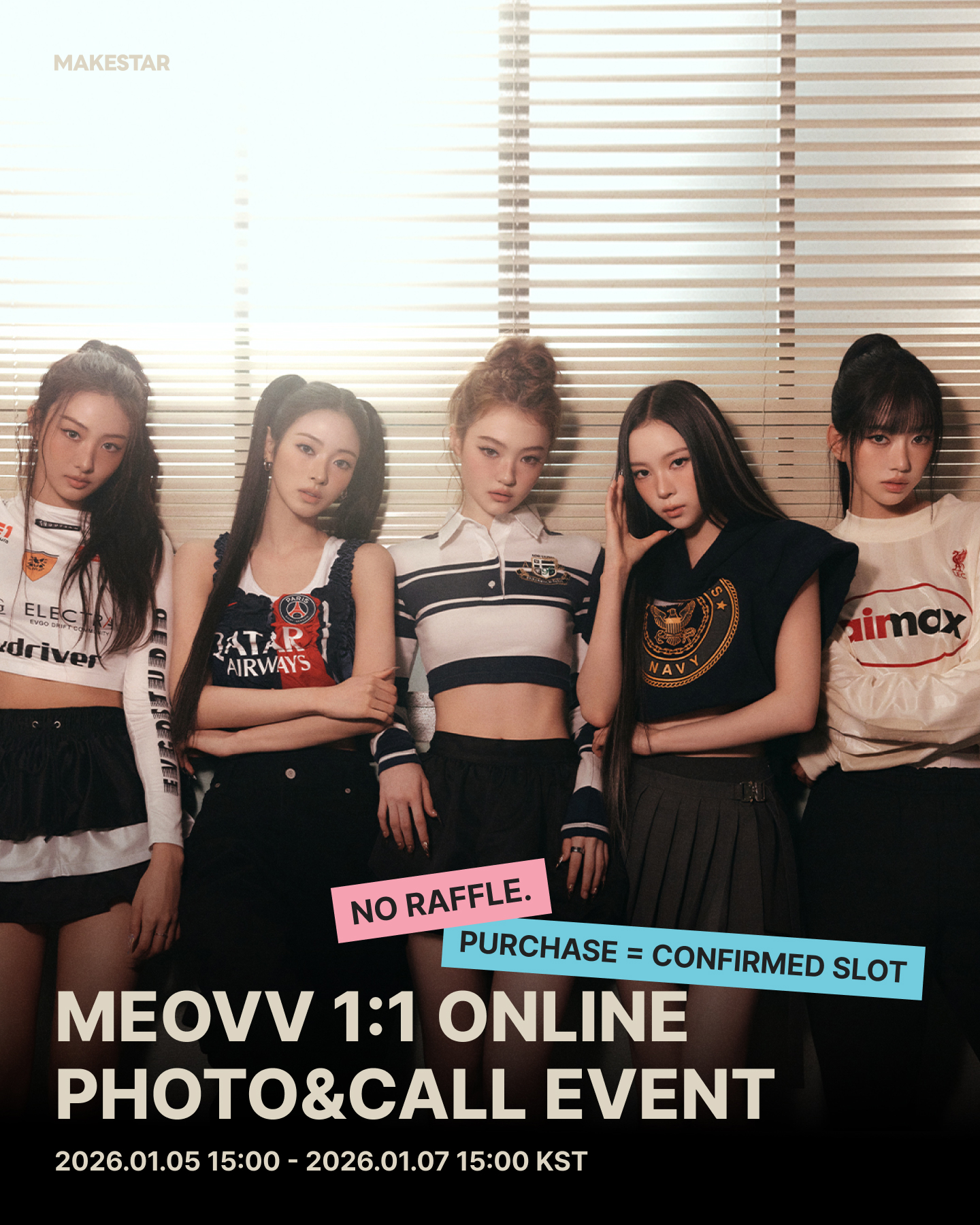 1:1 online photo&call event