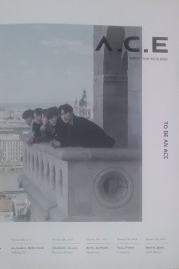 EUROPE TOUR PHOTO BOOK: To Be an ACE