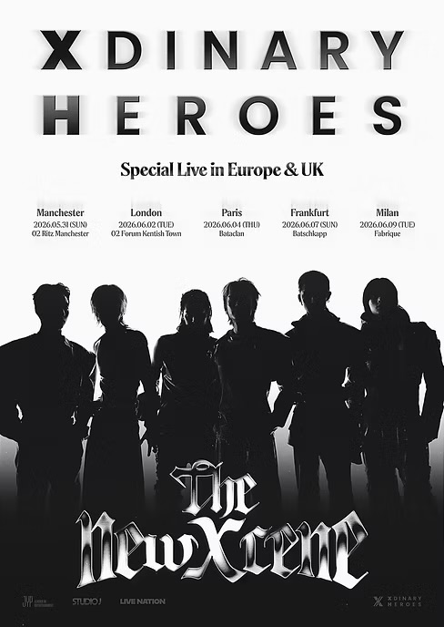 The New Xcene - Europe & UK Tour 2026