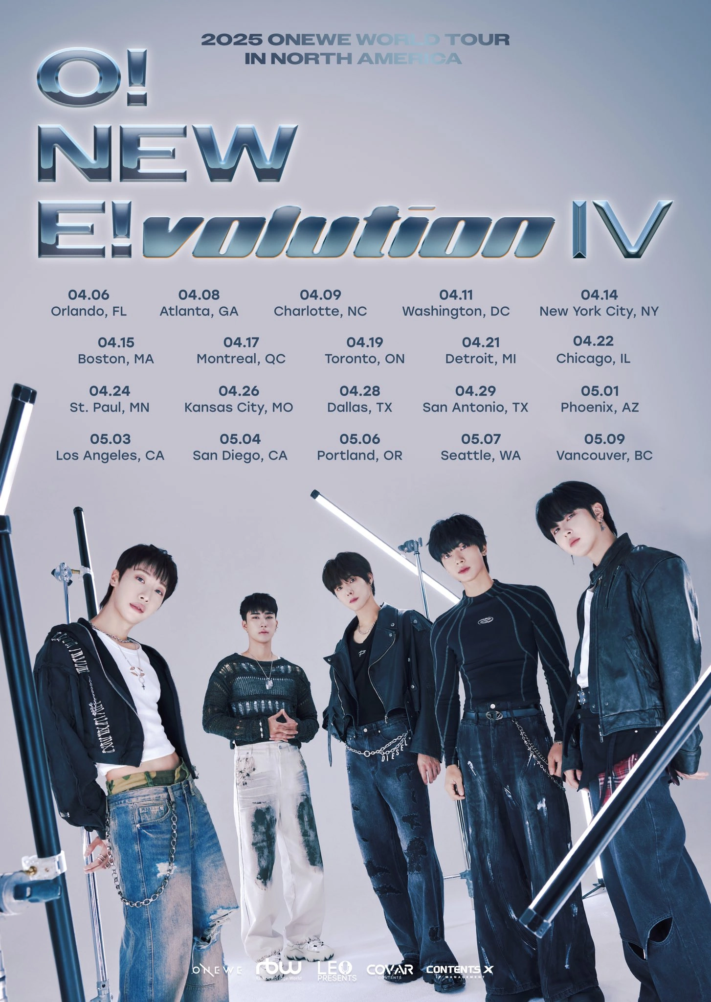 2025 ONEWE WORLD TOUR 'O! NEW E!volution Ⅳ'