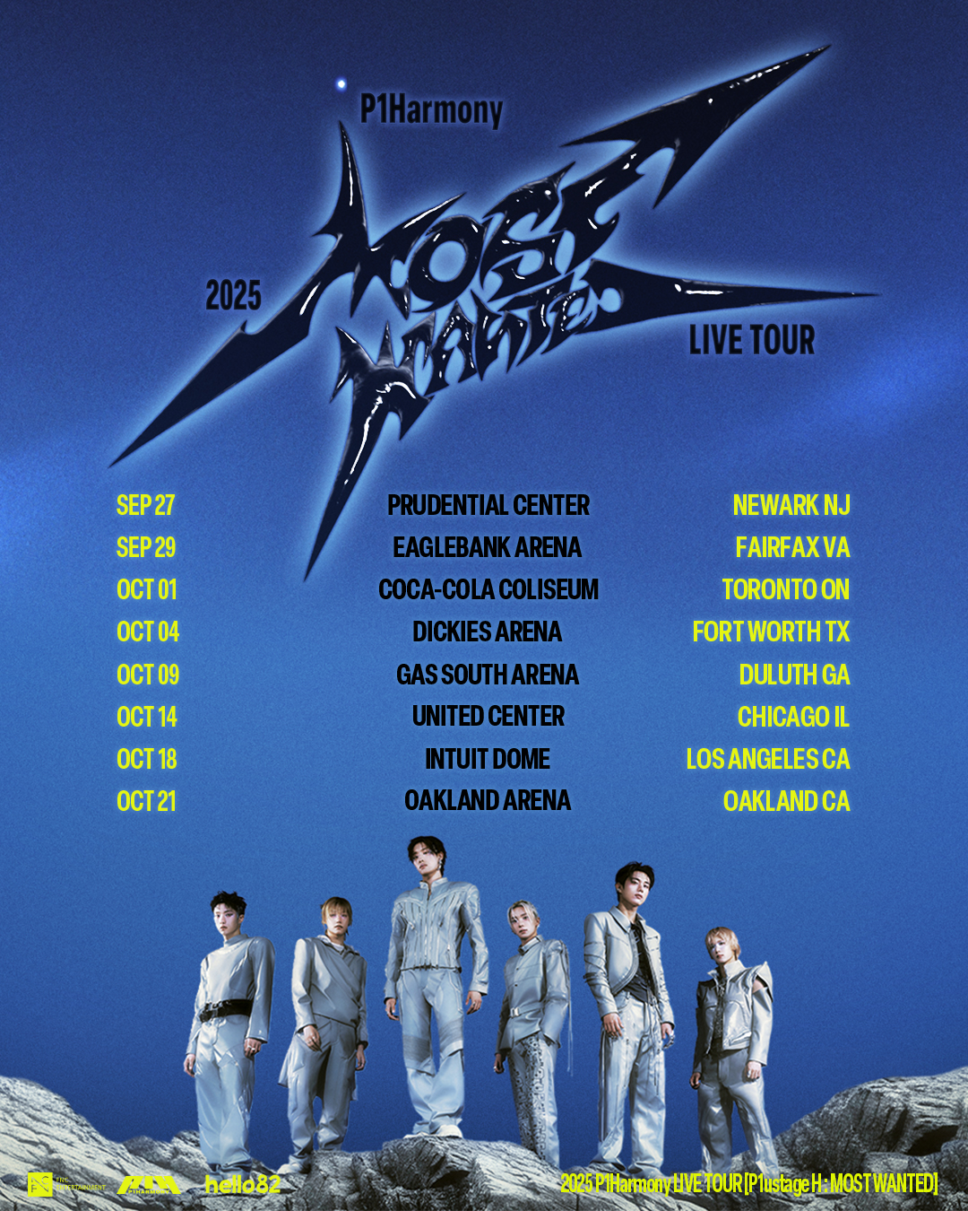 2025 P1Harmony LIVE TOUR [P1ustage H : MOST WANTED]