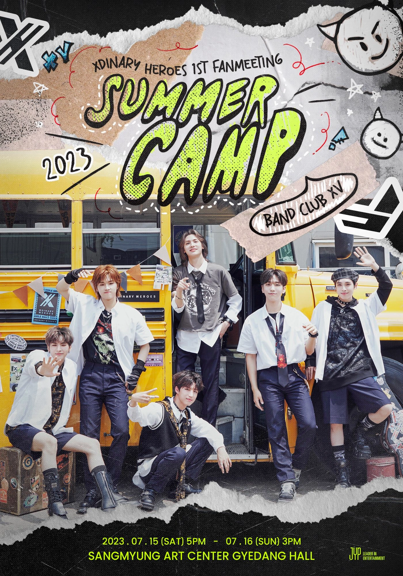 Xdinary Heroes 1st Fanmeeting "Band Club XV: 2023 Summer Camp"