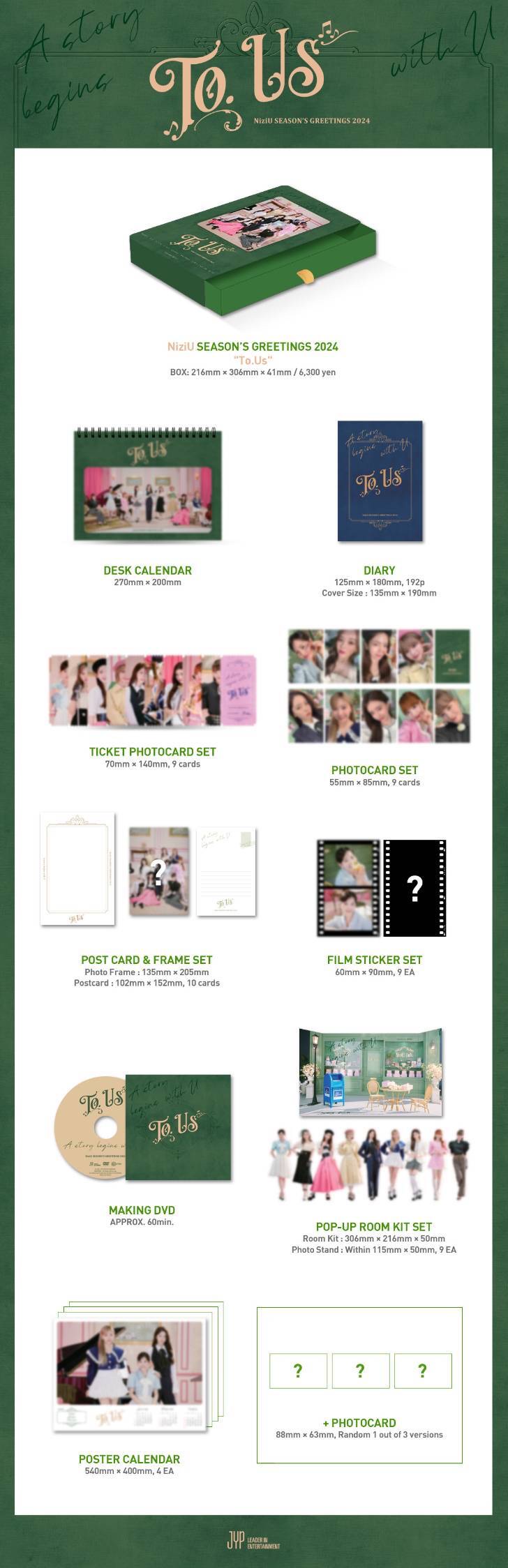 2024 SEASON'S GREETINGS  “To Us”