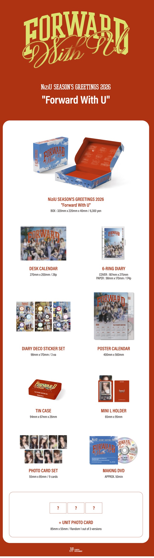 2026 SEASON’S GREETINGS  “Forward With U”