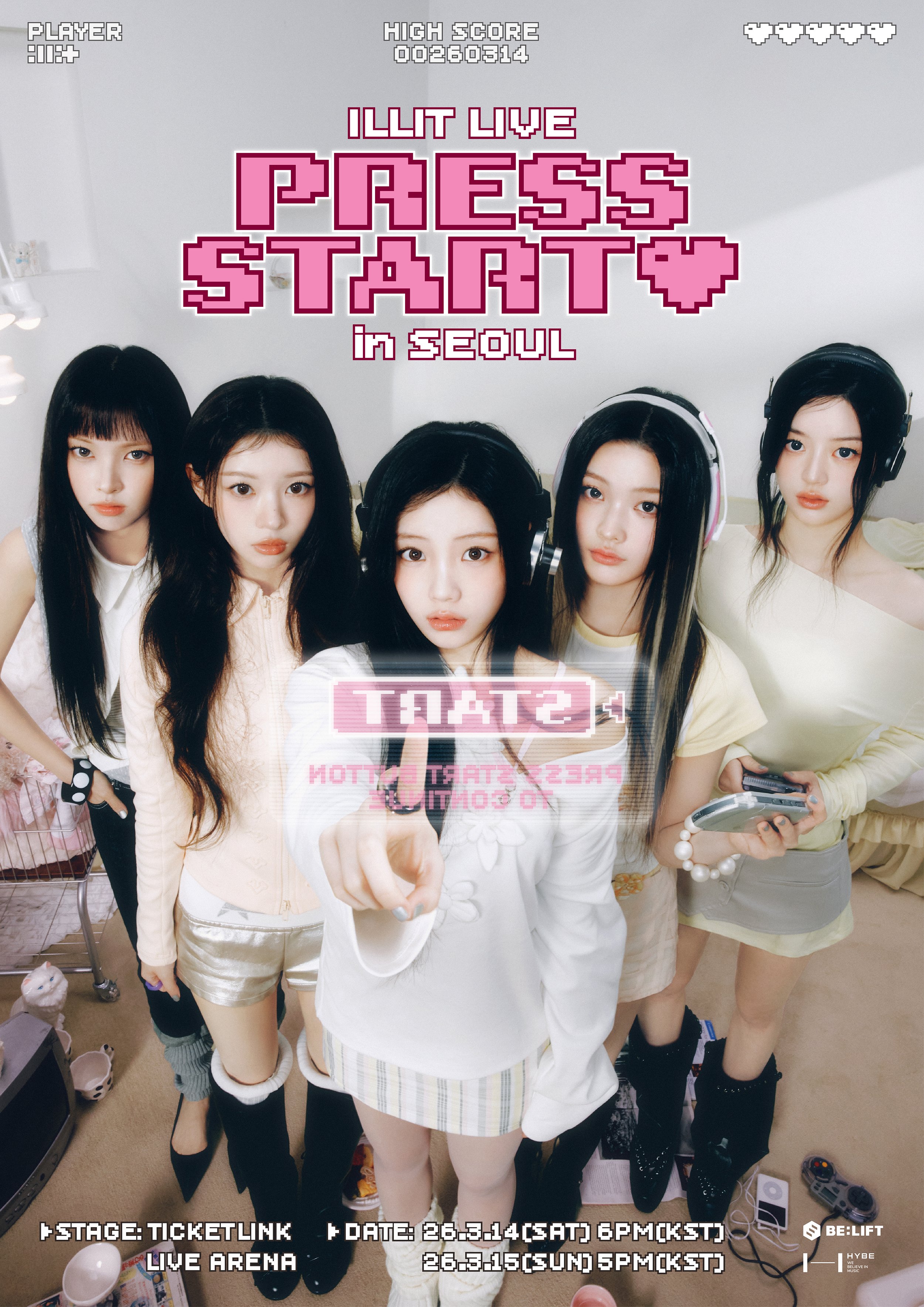 ILLIT LIVE ‘PRESS START♥︎︎︎’