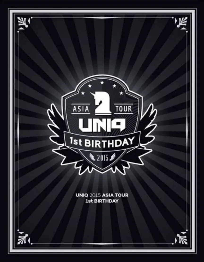 UNIQ 2015 Asia Tour 1st Birthday photobook