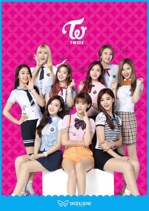 SKOOLOOKS x TWICE