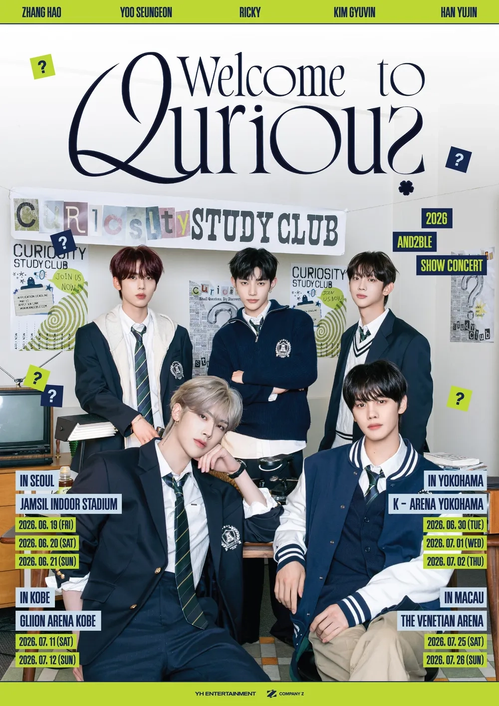 2026 AND2BLE SHOW CONCERT: Welcome to Qurious
