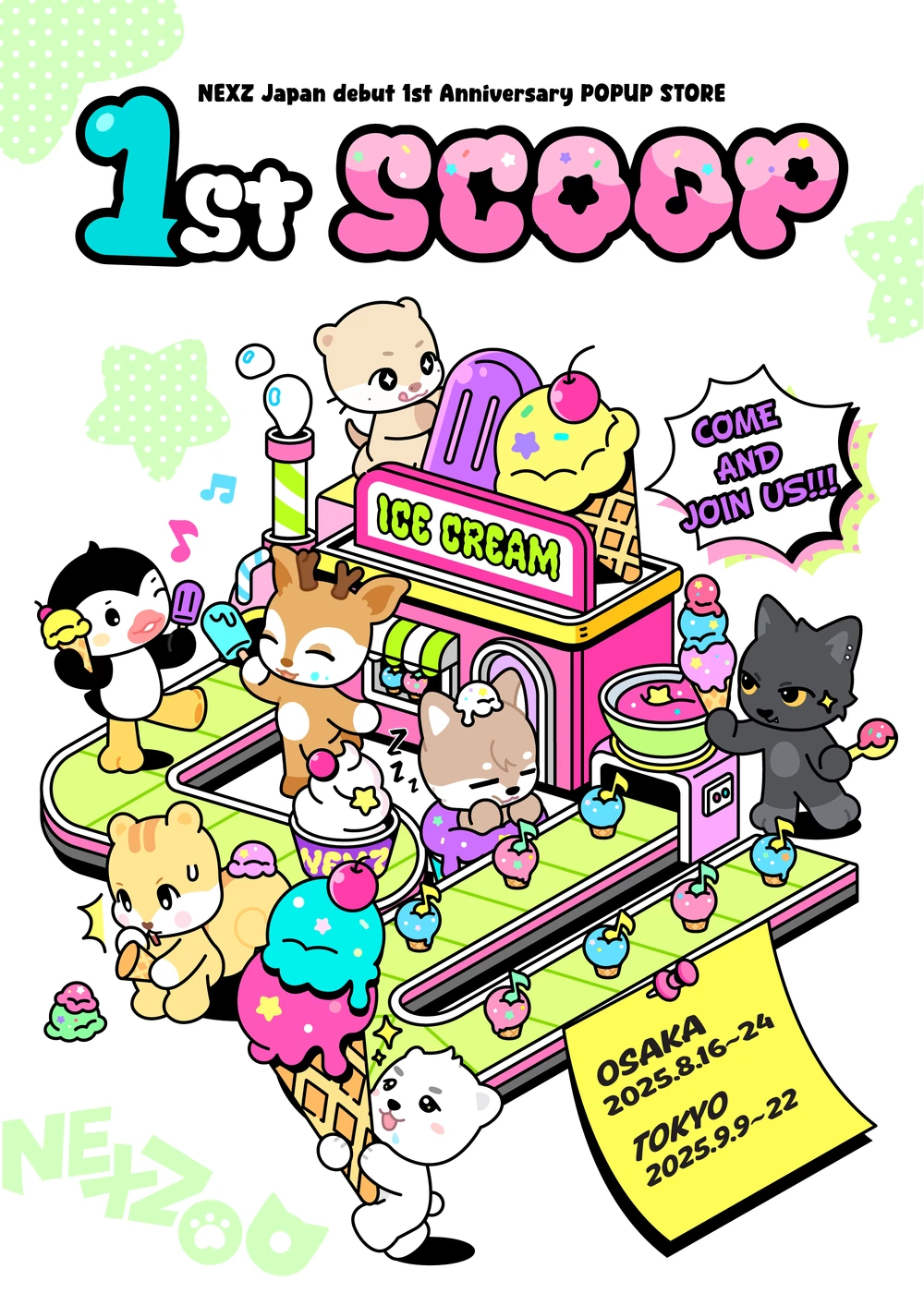‘1st Scoop’ Japan Debut 1st Anniversary Pop-up Store