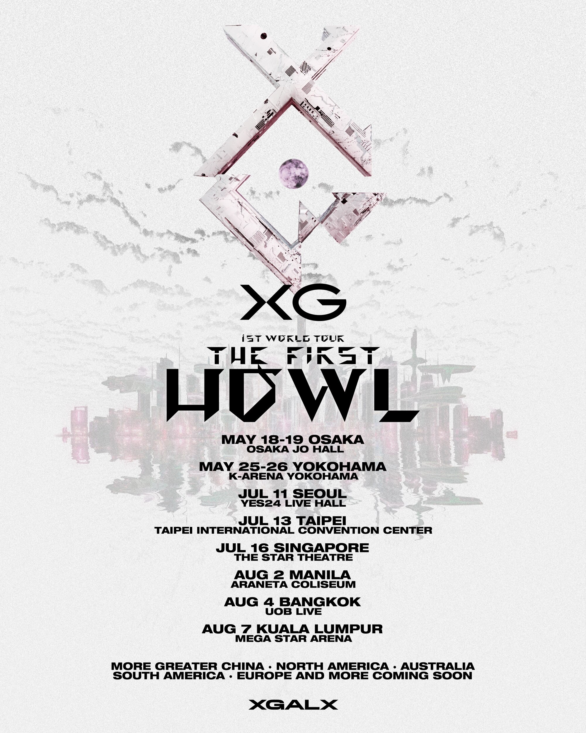 XG FIRST WORLD TOUR: THE FIRST HOWL
