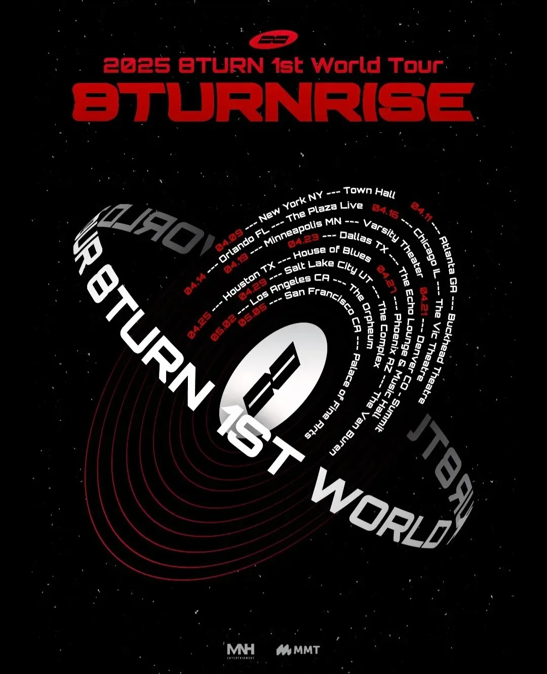 8TurnRise 1st World Tour 2025