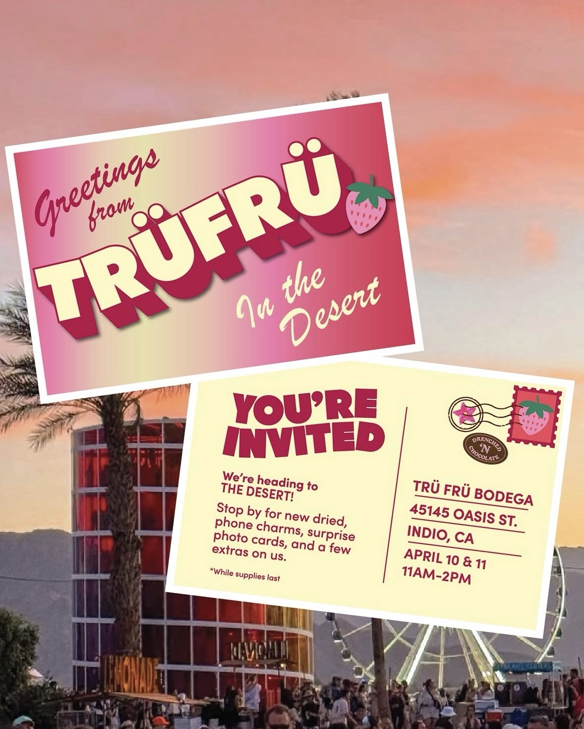 Coachella Tru Fru Pop-Up