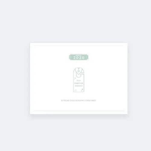 2020 Season’s Greetings “Trip Together Memory”