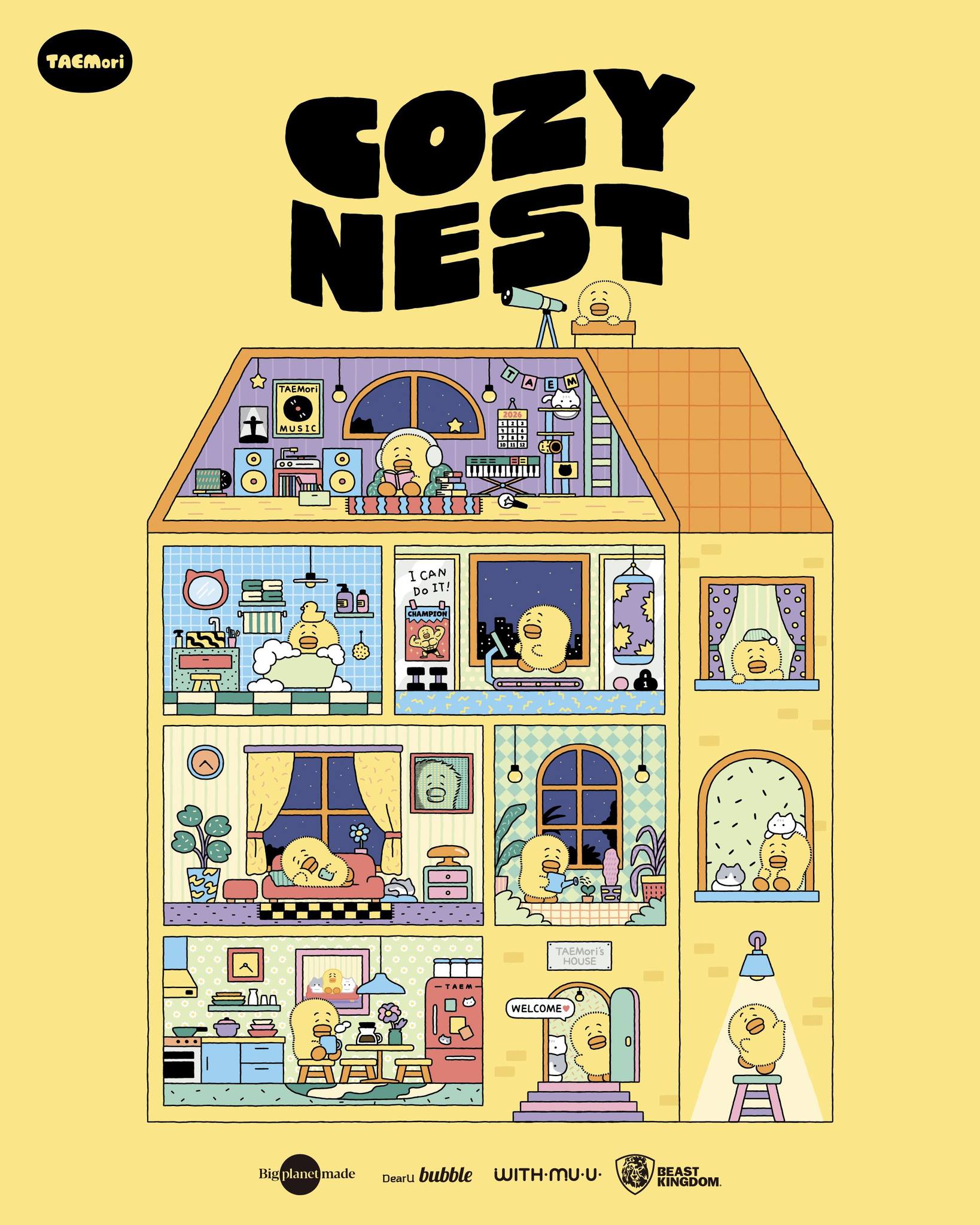 TAEMori 'Cozy Nest' Pop-Up