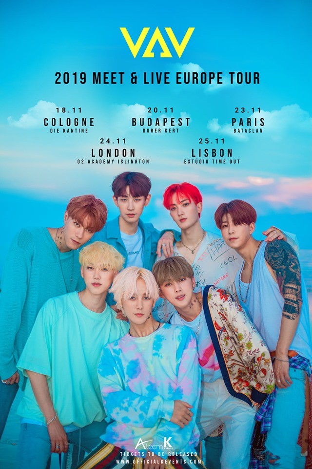 VAV 2019 : MEET & LIVE EUROPE TOUR