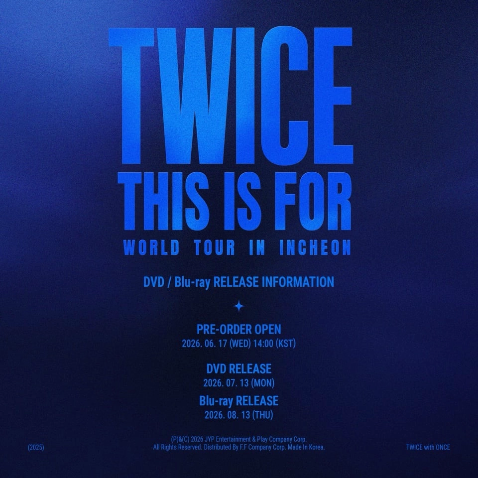 THIS IS FOR WORLD TOUR IN INCHEON DVD & BLU-RAY
