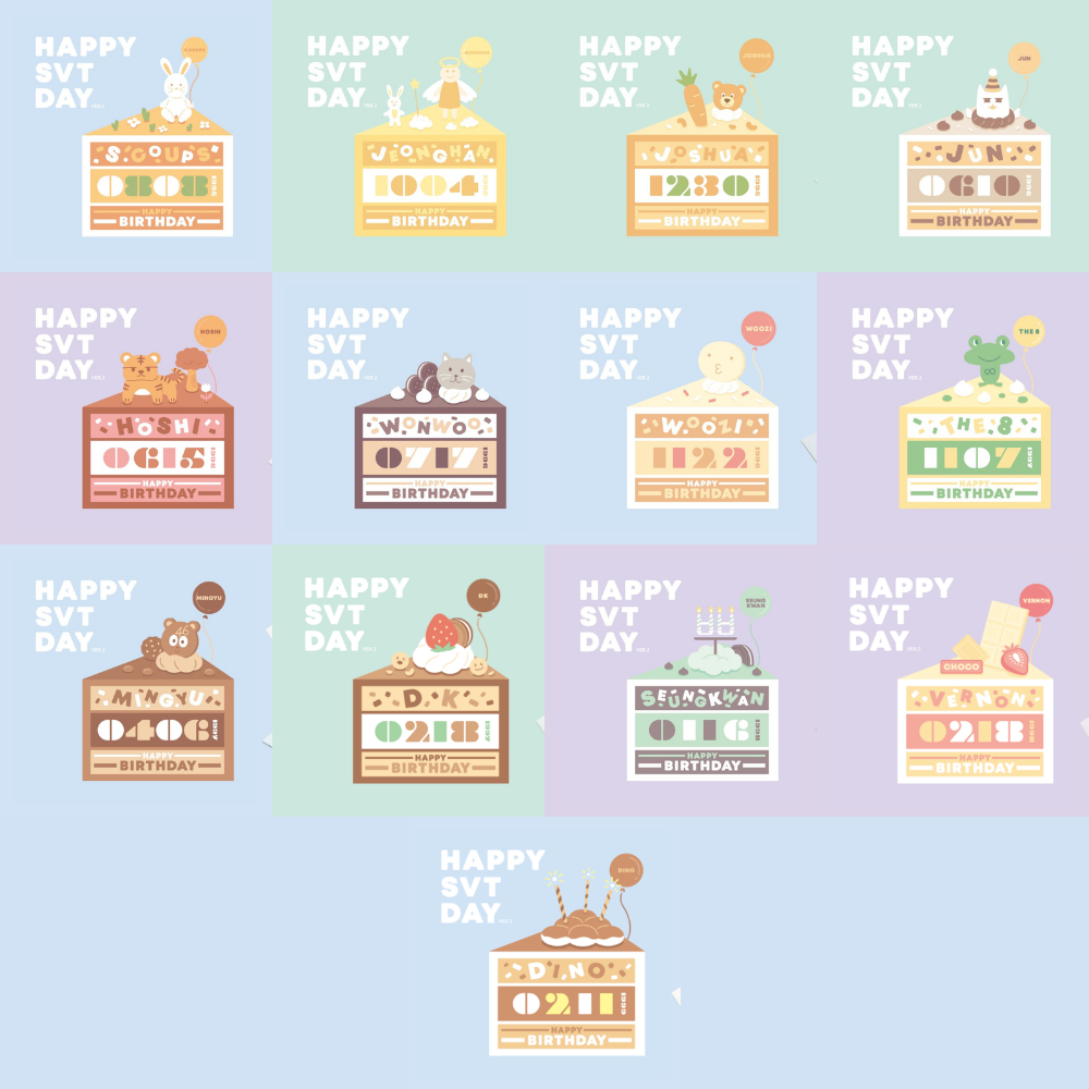 Birthday Boxes/Merch