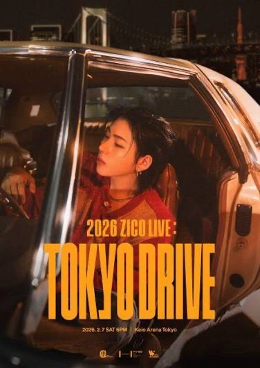 2026 Zico Live: Tokyo Drive